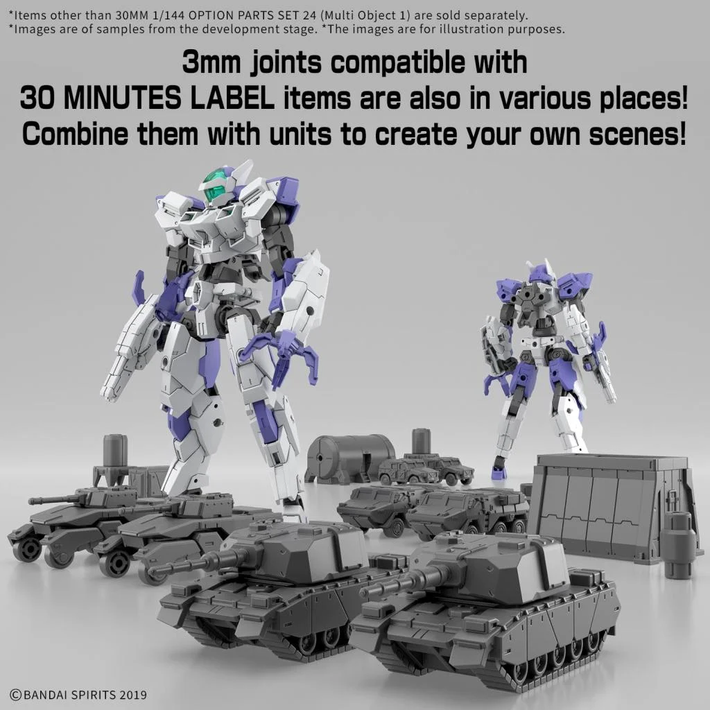 30MM - 1/144 Option Parts Set 24 (Multi Object 1) - Model Kit